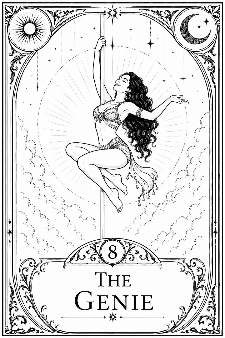 The Genie artwork